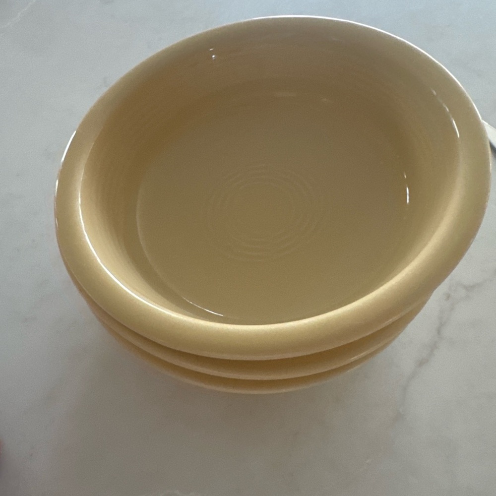 Fiestaware Ivory Bowls Set- vintage, retired